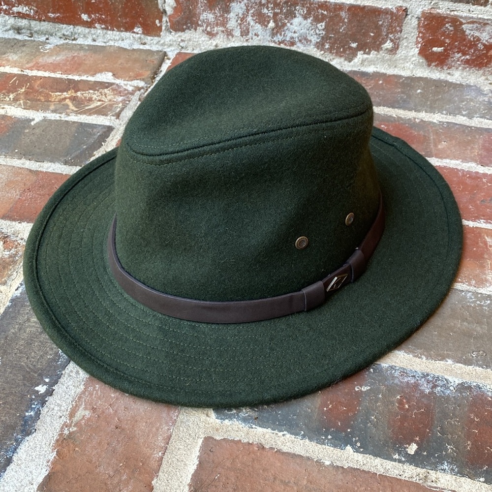 Kooringal Safari Fedora in Moss 59cm